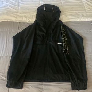 STüSSY Black/ reflective anorak